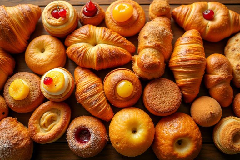 Catering pastry spread