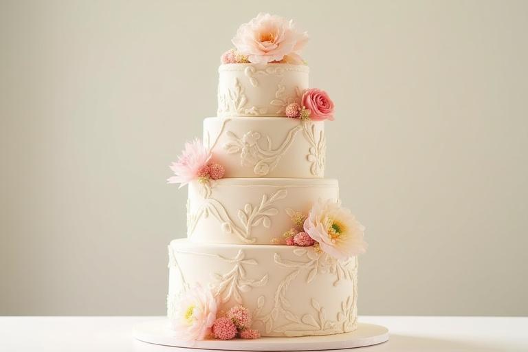 Custom decorated celebration cake