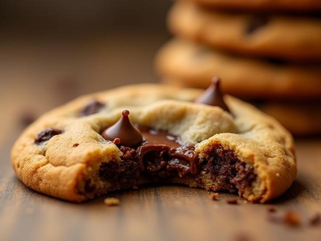 Gooey Chocolate Chip Cookie