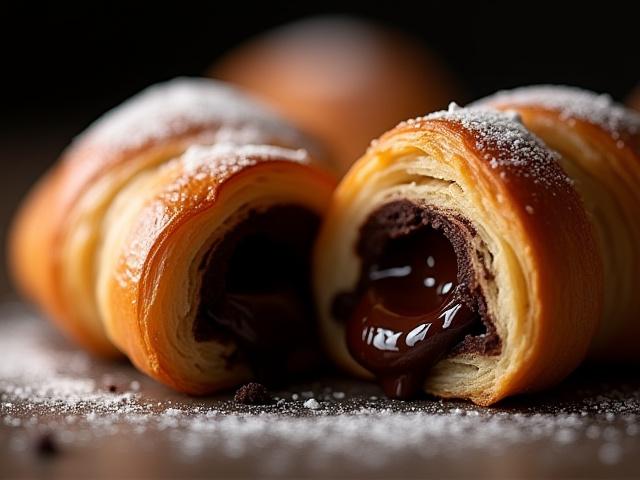 Decadent Chocolate Croissant